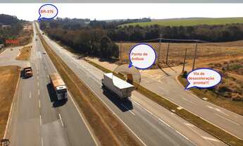 Imagem 2: Área de frente para a BR 376 KM 507 Frente à BUNGUE