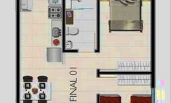 Imagem 5: Apartamento para venda com 44 metros quadrados com 2 quartos em Santa Rita - Santa Luzia