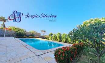 Imagem 4: Casa no Porto das Dunas à venda com piscina, deck com churrasqueira 5 suítes - Praia Beach