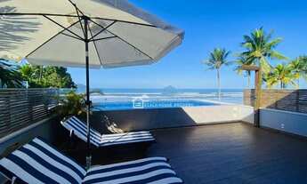 Imagem 1: Casa frente ao mar disponível para venda e locação - Praia de Juquehy - São Sebastião/SP