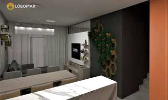 Imagem 5: Sobrado, 600 metros da praia, 3 dormitórios, sendo 1 suíte à venda, 99 m² por R$ 469.900