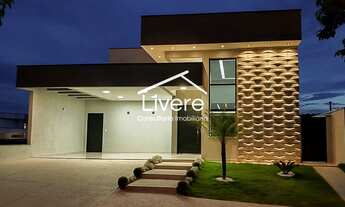 Imagem 2: Casa térrea em fino acabamento no condomínio Terras do Vale - 3 dormitórios - NOVA!