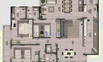 Imagem 2: 3 suítes com 3 vagas de garagem