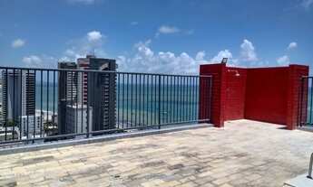 Imagem 7: Apartamento quarto e sala mobiliado para aluguel a 50 MT do mar tem 45 metros quadrados co