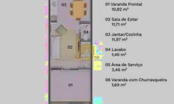 Imagem 4: Novos sobrados geminados com 3 quartos no bairro Nova Brasília !!!