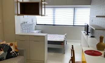 Imagem 2: Lindo studio atlantic tower mobiliado e decorado