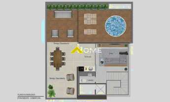 Imagem 3: Cobertura à venda, 3 quartos, 1 suíte, 2 vagas, Barreiro - Belo Horizonte/MG