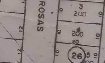 Imagem: Terreno 200 mts com área verde no fundo