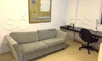 Imagem 5: Flat lindo no Quality Alphaville com 1 dormitório e 1 vaga de garagem, disponível para loc