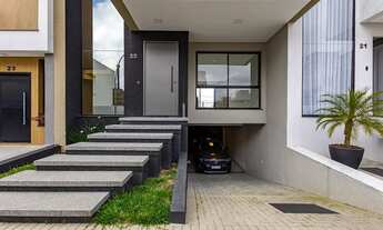 Imagem 4: Casa com 3 dormitórios (3 suítes) à venda, 217 m² por R$ 1.520.000 - Pinherinho - Curitiba