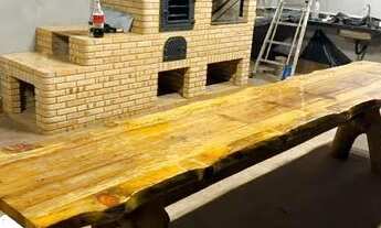 Imagem 4: Salão de festa no Guarituba em piraquara/ área de lazer