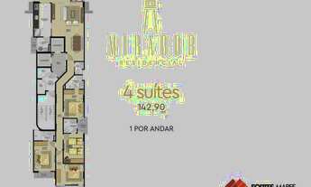 Imagem 3: LUXO! APARTAMENTO DE ALTO PADRÃO, 4 SUÍTES, 3 VAGAS E LAZER E FRENTE AO MAR À VENDA NA PRA