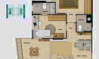 Imagem 2: Apartamentos a venda no Costa Mare