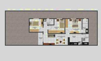 Imagem 2: Casa para venda possui 72 metros quadrados com 3 quartos em Promorar - Teresina - PI