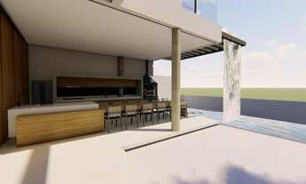 Imagem 4: Casa de condomínio sobrado para venda possui 495 metros quadrados com 5 quartos