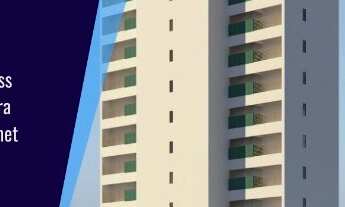 Imagem: Flat 38m², com piscina e salão de festas