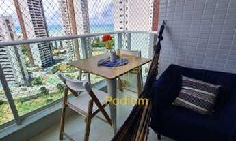 Imagem 6: Apartamento com varanda e vista para o mar no Altiplano/Cabo Branco - AP0878