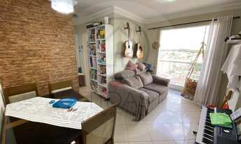 Imagem: Apê de 46m2 com varanda, 2 quartos e 1