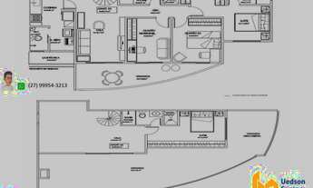 Imagem 4: Cobertura duplex para venda com 180 metros quadrados com 3 quartos