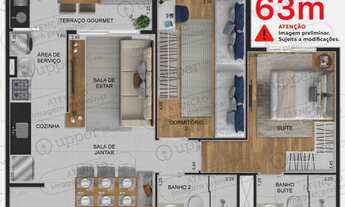 Imagem 6: PRONTO - UPPER SÃO CAETANO - 2 VAGAS COM DEPÓSITO - LAZER COMPLETO - ED. UPPER SÃO CAETANO