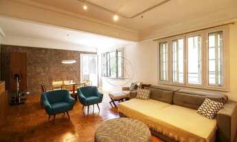 Imagem 2: Higienópolis - Neoclássico - Frente p/ Praça Buenos Aires - 189m² Privativos - 2 Garagens