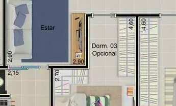 Imagem 8: Apartamento com 3 dormitórios à venda, 107 m² por R$ 551.602,00 - Jardim Paulista - Ribeir
