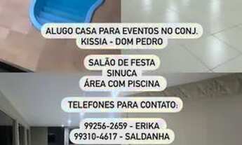 Imagem: Alugo casa para eventos no Conj. Kissia