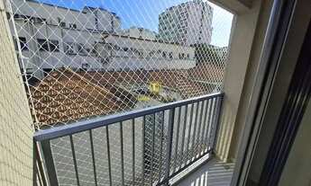 Imagem 4: Quarto e Sala Apartamento com 1 dormitório