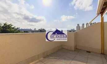 Imagem 6: Cobertura com 2 dormitórios para alugar, 92 m² por R$ 2.465,00/mês - Vila Floresta - Santo