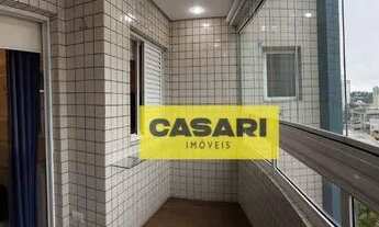 Imagem 6: Apartamento com 2 dormitórios para alugar, 106 m² por R$ 5.290,00/mês - Jardim do Mar - Sã