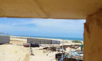 Imagem 7: Condomínio BS Wave(Porto das Dunas, Fortaleza, Ceará)Vista Mar.Pe na areia