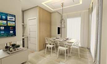 Imagem 6: Sobrado novo Alto padrão CondomíniofechadoSaguaçu,142m2,1suite+2demi-suíte,2vagas