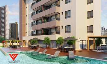 Imagem 2: Apartamento com 2 dormitórios à venda, 91 m² por R$ 554.142,49 - Manaíra - João Pessoa/PB