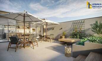 Imagem 7: Apartamento sacada com churrasqueira 2 quartos com 1 suíte 2 vagas Fazenda Itajaí