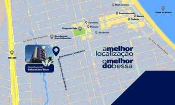 Imagem 6: Apartamento para Venda em João Pessoa, Bessa, 2 dormitórios, 1 suíte, 2 banheiros, 2 vagas