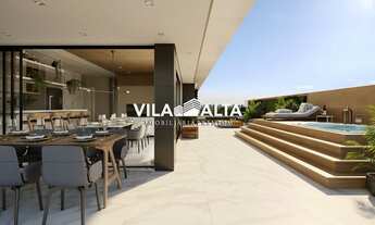 Imagem 7: Cobertura com 3 dormitórios à venda, 196 m² por R$ 2.282.892,08 - Bigorrilho - Curitiba/PR