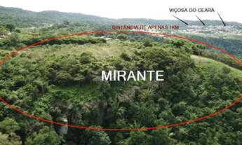 Imagem 3: Canal Mirantes na Serra-Anúncio 04 Mirante Viçosa do Ceará no Sítio Ladeira Grande (topo