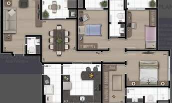 Imagem 2: COBERTURA com 3 dormitórios à venda por R$ 1.430.000,00 no bairro Cabral - CURITIBA / PR