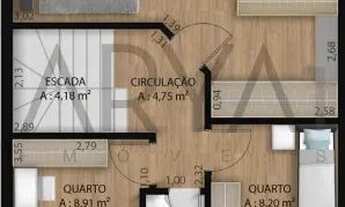 Imagem 6: Sobrado em condomínio no Portão - ARYA 1