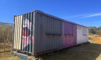 Imagem 2: Contêiner 12 metros casa/quiosque/depósito