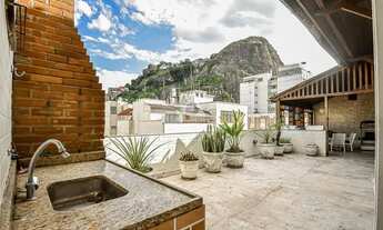 Imagem: Cobertura duplex com churrasqueira e vista