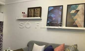 Imagem 3: Flat nos Jardins, próximo ao Shopping Pamplona e Av. 9 de Julho com serviços e vaga de gar