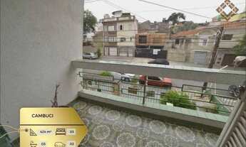 Imagem 2: Sobrado á venda com 3 dormitórios e 2 vagas, localizado no Cambuci