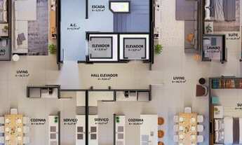 Imagem 3: 4 suites com 4 vagas