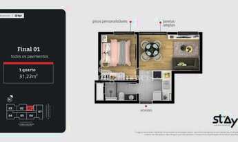 Imagem 2: CURITIBA - Apartamento Padrão - Rebouças
