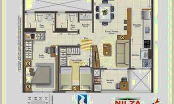 Imagem 2: Apartamento 02 Dormitórios sendo 01 Suíte, Capoeiras/Florianópolis