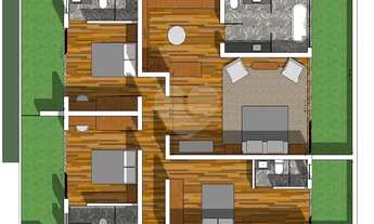 Imagem 3: Casa - terreno - genesis 2 - 4 suites - será entregue em obra