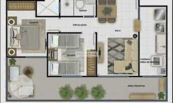 Imagem 4: Apartamento Giardino assumir financiamento