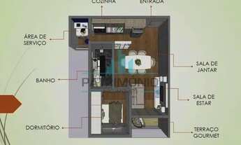 Imagem 4: Apartamento para venda 1 dormitório - Nova Gerty - São Caetano do Sul - AP1468