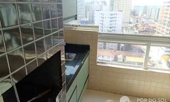 Imagem 3: Aparcamento com churrasqueira na sacada Praia Grande 3529